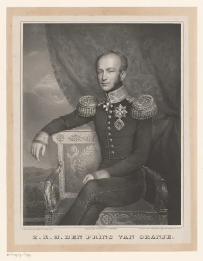 Portret van Willem II