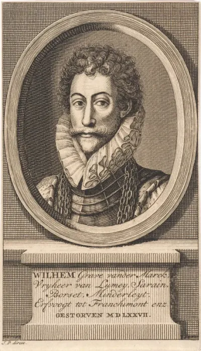Portret van Willem II van der Marck, graaf van Lumey