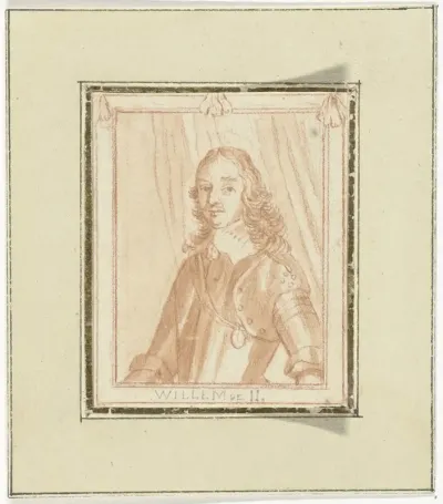 Portret van Willem II