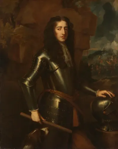 Portret van Willem III (1650-1702), prins van Oranje