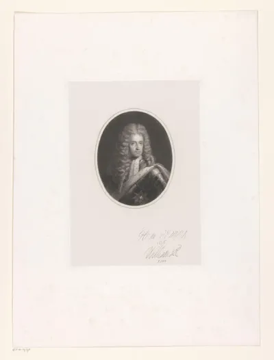 Portret van Willem III