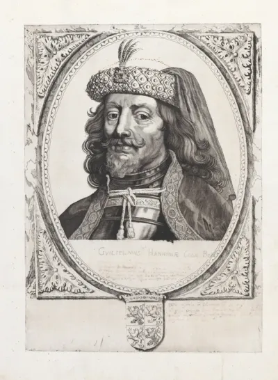 Portret van Willem III, graaf van Holland