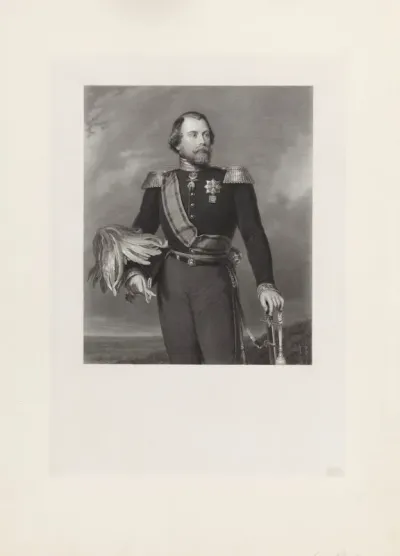 Portret van Willem III, koning der Nederlanden