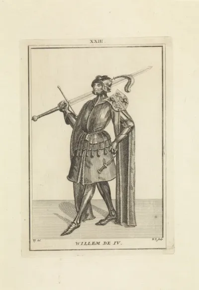 Portret van Willem IV, graaf van Holland