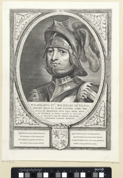 Portret van Willem IV, graaf van Holland