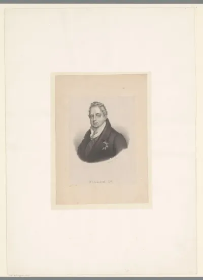 Portret van Willem IV, koning van het Verenigd Koninkrijk