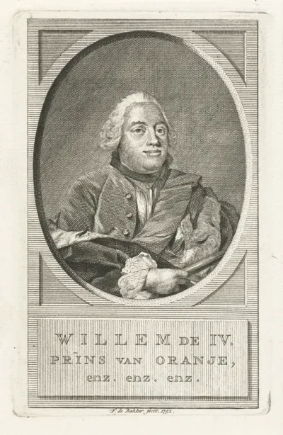 Portret van Willem IV prins van Oranje-Nassau