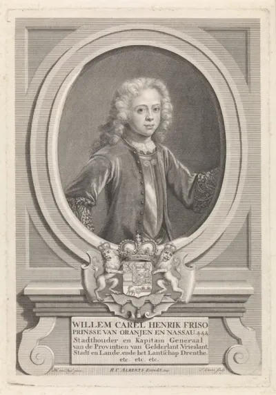 Portret van Willem IV, prins van Oranje-Nassau als kind