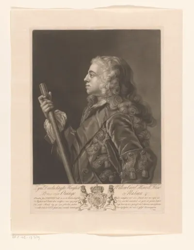 Portret van Willem IV, stadhouder en prins van Oranje-Nassau