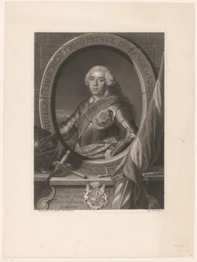 Portret van Willem IV van Oranje-Nassau