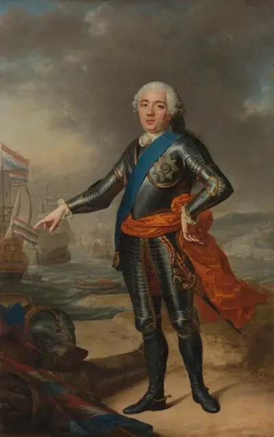 Portret van Willem IV