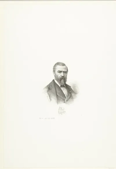 Portret van Willem Jacob Hofdijk