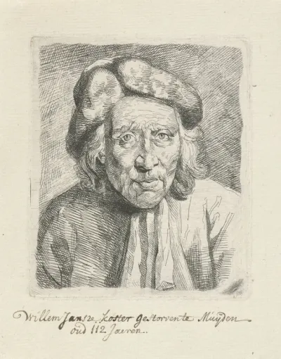 Portret van Willem Jansz. Koster