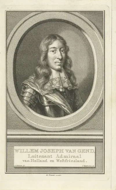 Portret van Willem Joseph baron van Gendt