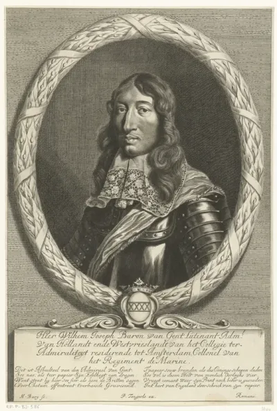 Portret van Willem Joseph Baron van Ghent