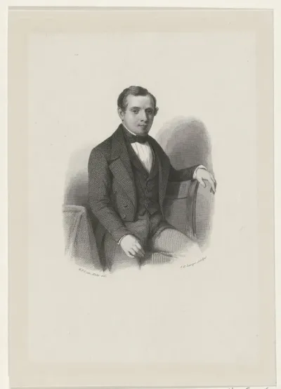 Portret van Willem Josephus van Zeggelen