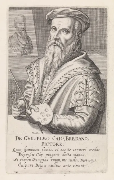 Portret van Willem Key