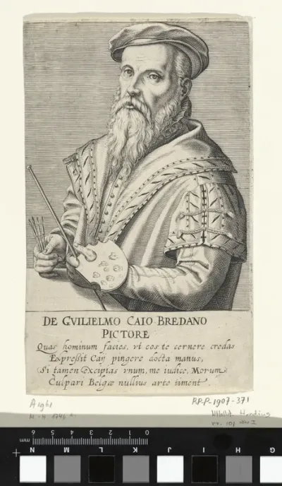 Portret van Willem Key