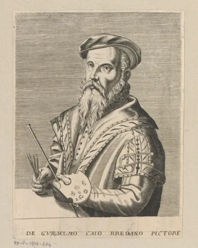 Portret van Willem Key