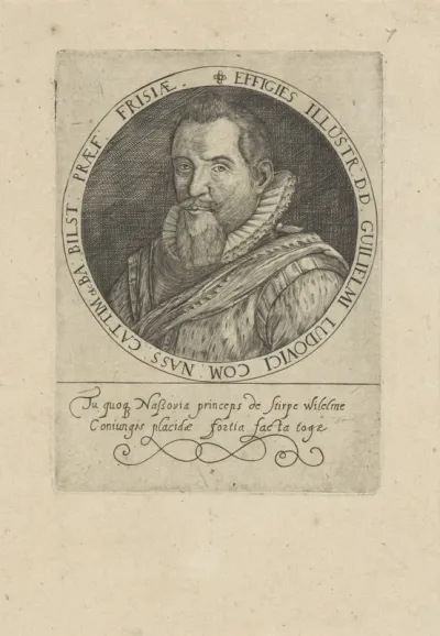 Portret van Willem Lodewijk, graaf van Nassau-Dillenburg