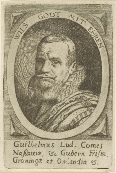 Portret van Willem Lodewijk, graaf van Nassau-Dillenburg