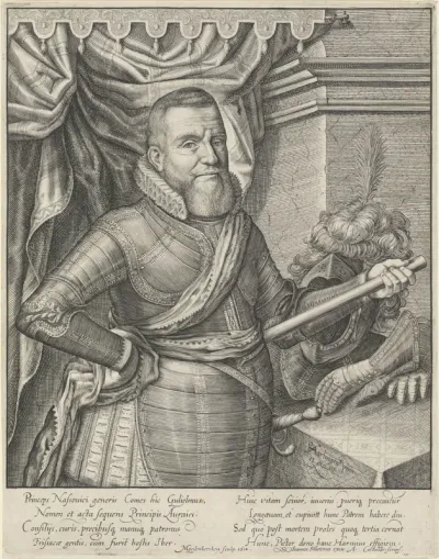 Portret van Willem Lodewijk, graaf van Nassau-Dillenburg