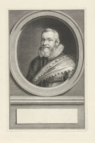 Portret van Willem Lodewijk, graaf van Nassau