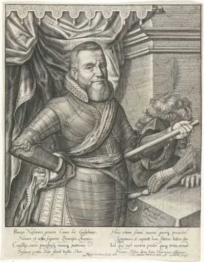 Portret van Willem Lodewijk, stadhouder van Friesland