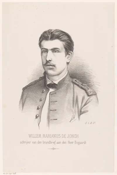 Portret van Willem Marianus de Jongh