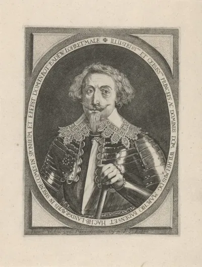 Portret van Willem, markgraaf van Baden