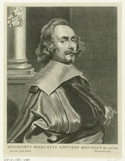 Portret van Willem Marquis