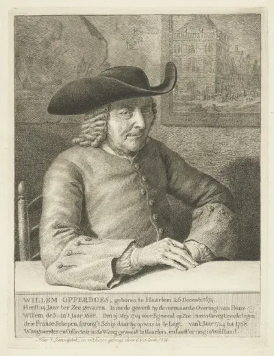 Portret van Willem Opperdoes