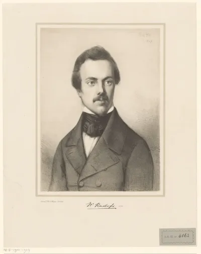 Portret van Willem Roelofs