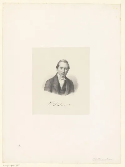 Portret van Willem Simon Swart