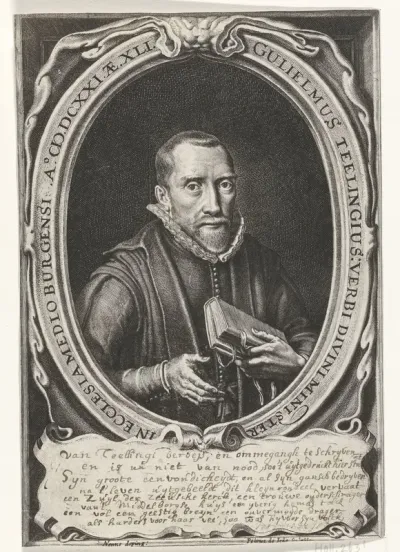 Portret van Willem Teelinck