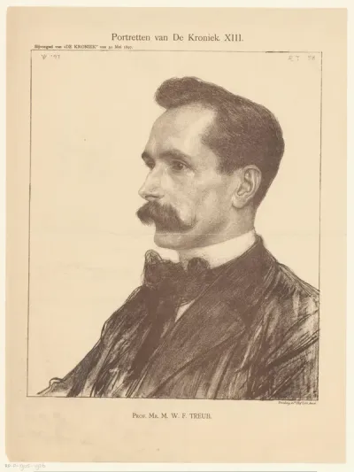 Portret van Willem Treub