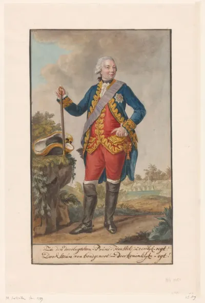Portret van Willem V