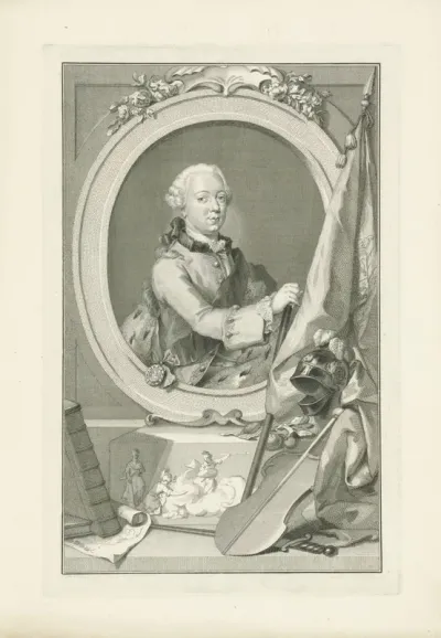 Portret van Willem V, prins van Oranje-Nassau