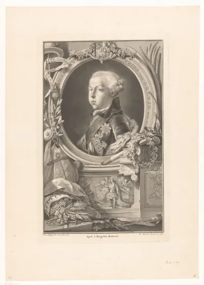 Portret van Willem V van Oranje-Nassau