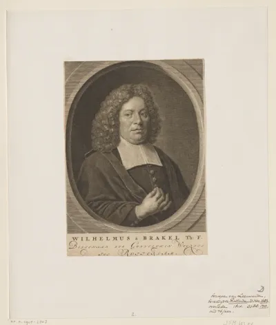 Portret van Willem van Brakel
