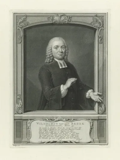 Portret van Willem van den Broek