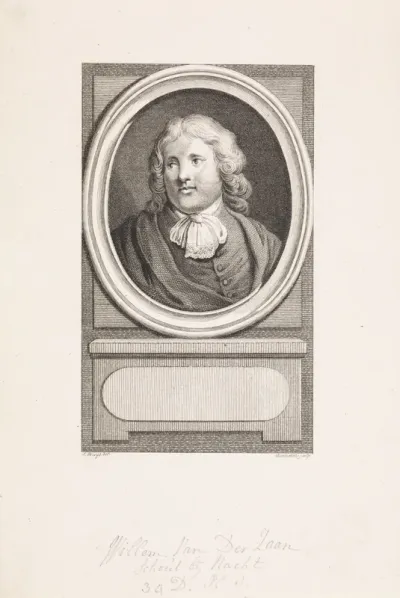 Portret van Willem van der Zaan