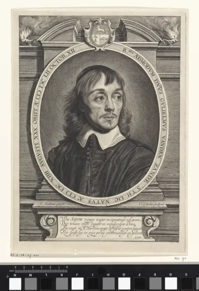 Portret van Willem van der Zande