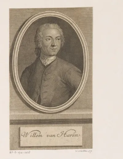 Portret van Willem van Haren