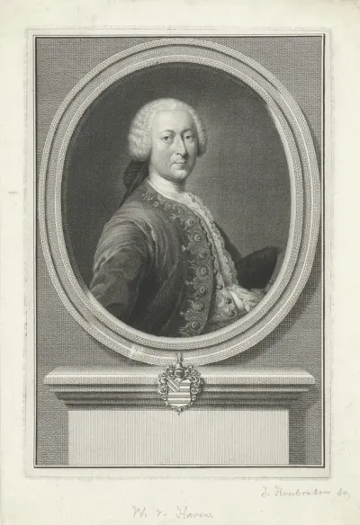 Portret van Willem van Haren