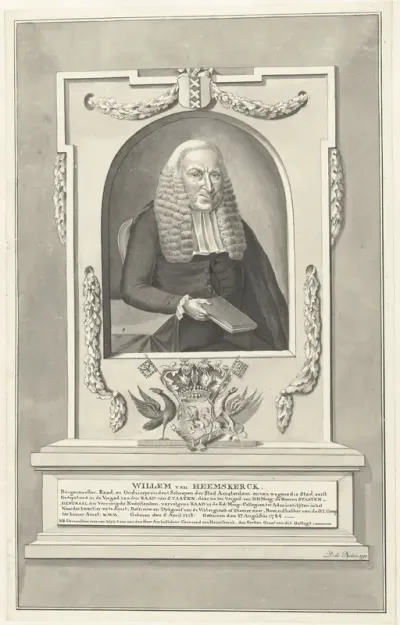 Portret van Willem van Heemskerck