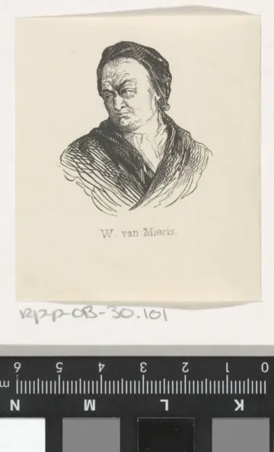 Portret van Willem van Mieris