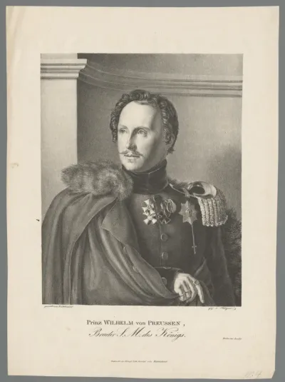 Portret van Willem van Pruisen