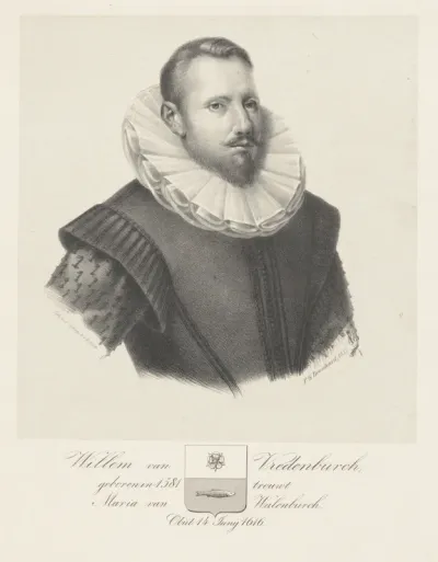 Portret van Willem van Vredenburch