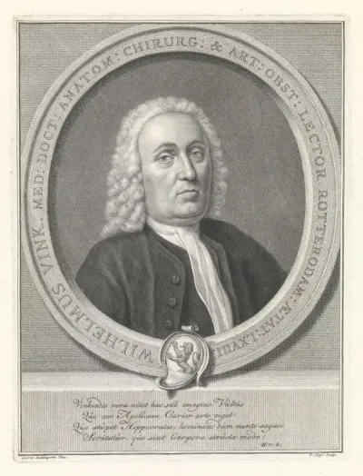 Portret van Willem Vink